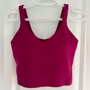 Never worn size 8 lululemon align tank, A/B cup